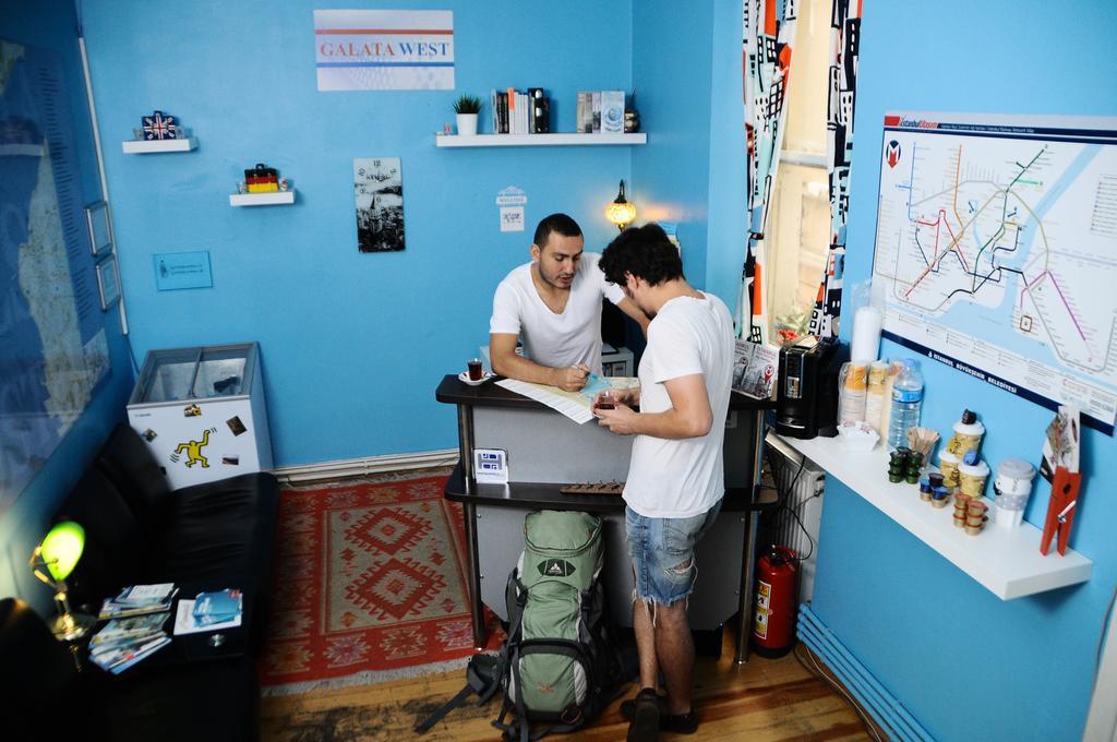 Galata West Hostel 이스탄불 외부 사진